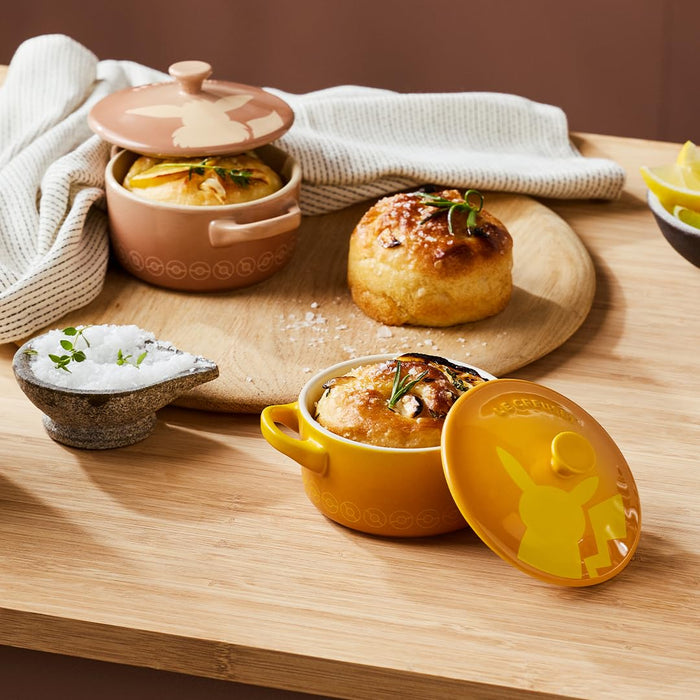 Le Creuset Pokemon Mini Cocotte Set 2pc Pikachu and Eevee Official Japan-Kiichin - The #1 Place for Japanese Goods in Your Hand!