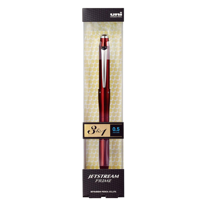 Mitsubishi Pencil Jet Stream Prime Multi-Function Pen 0.5mm Dark Bordeaux Easy to Write-Kiichin - The #1 Place for Japanese Goods in Your Hand!