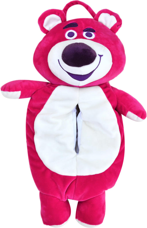 Moripilo Toy Story Lotso Pink 45cm Plush Tissue Case Wall Hanging Car-Kiichin - The #1 Place for Japanese Goods in Your Hand!