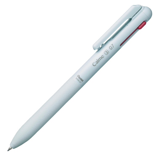 Pentel Calme 3-Color 0.7mm Ballpoint Pen in Light Blue-Kiichin - The #1 Place for Japanese Goods in Your Hand!