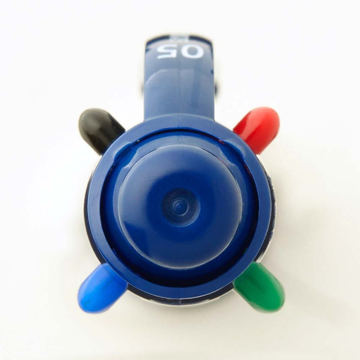 Pentel Vicuna 0.5mm Quad-Color Ballpoint Pen in Blue BXC45C-Kiichin - The #1 Place for Japanese Goods in Your Hand!