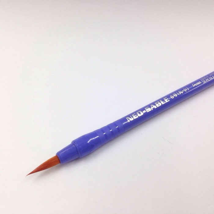 Pentel Round No. 6 Zbnr-6 Art Brush Set of 10 - Neo Sable Efde Series-Kiichin - The #1 Place for Japanese Goods in Your Hand!