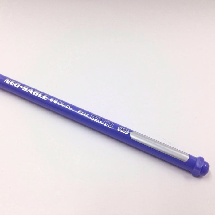 Pentel Round No. 6 Zbnr-6 Art Brush Set of 10 - Neo Sable Efde Series-Kiichin - The #1 Place for Japanese Goods in Your Hand!