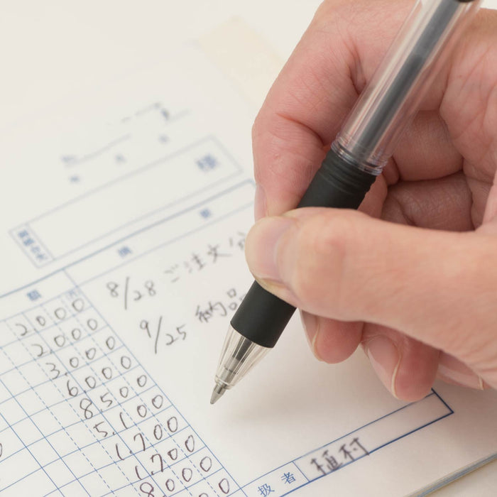 Pentel Dot E Black 0.7mm Oil-Based Ballpoint Pen Pack of 5-Kiichin - The #1 Place for Japanese Goods in Your Hand!