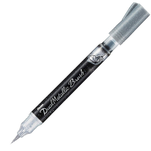 Pentel Dual Metallic Blush Silver Xgfh-Dz Premium Writing Tool-Kiichin - The #1 Place for Japanese Goods in Your Hand!