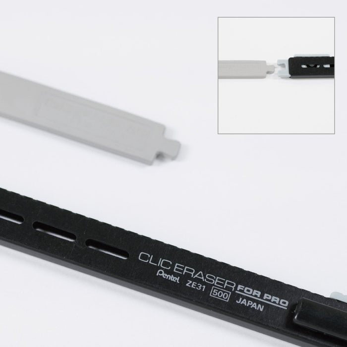 Pentel Pro Four Set Click Eraser Replacement Rubber - Amz-Ze31-Aset-Kiichin - The #1 Place for Japanese Goods in Your Hand!