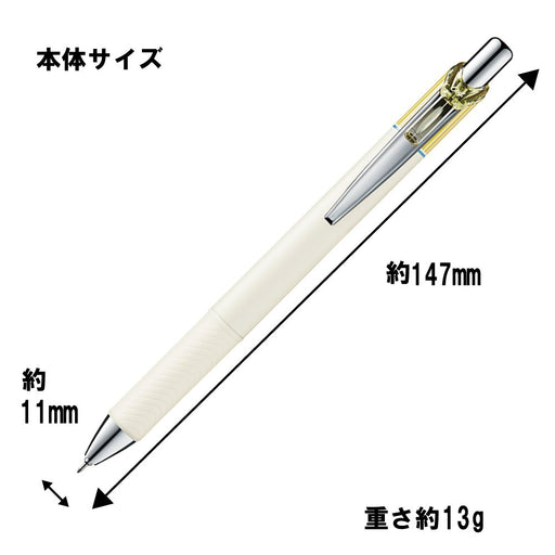 Pentel Energel Kurena Bln74Lg-A 0.4 Gel Ballpoint Pen Mimosa Yellow - Pack of 10-Kiichin - The #1 Place for Japanese Goods in Your Hand!