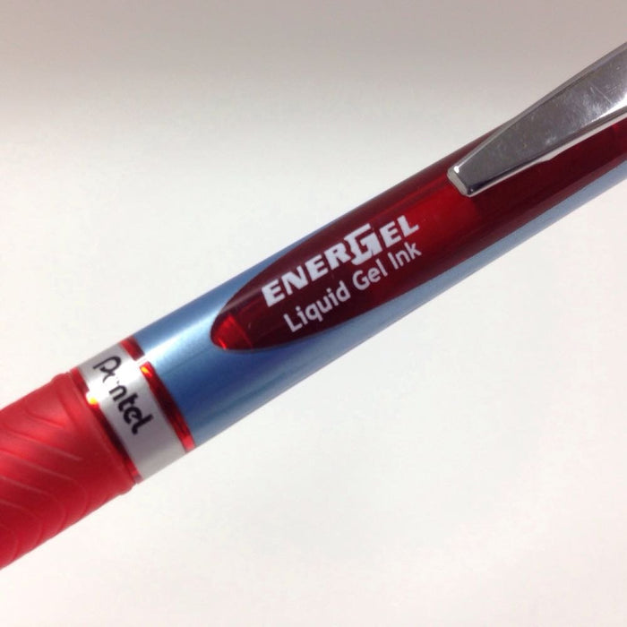 Pentel Energel 0.5 Gel Ink Ballpoint Pen in Red - Pack of 5-Kiichin - The #1 Place for Japanese Goods in Your Hand!
