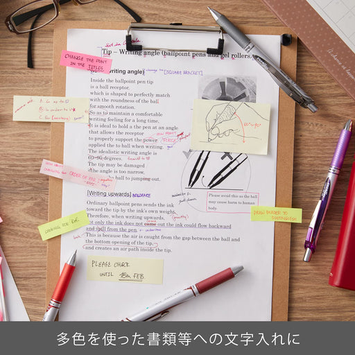 Pentel EnerGel 0.5mm 20-Color Gel Ink Pen Set Limited Edition BLN75Z-20-Kiichin - The #1 Place for Japanese Goods in Your Hand!
