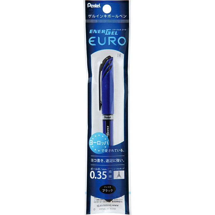 Pentel Energel Euro Gel Ink Ballpoint Pen 0.35mm Black Pack of 5-Kiichin - The #1 Place for Japanese Goods in Your Hand!