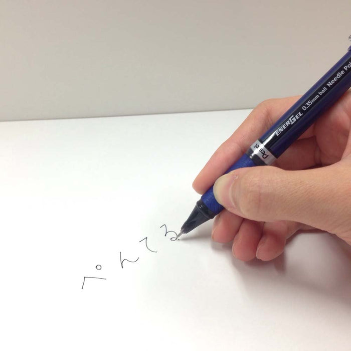 Pentel Energel Euro Gel Ink Ballpoint Pen 0.35mm Black Pack of 5-Kiichin - The #1 Place for Japanese Goods in Your Hand!