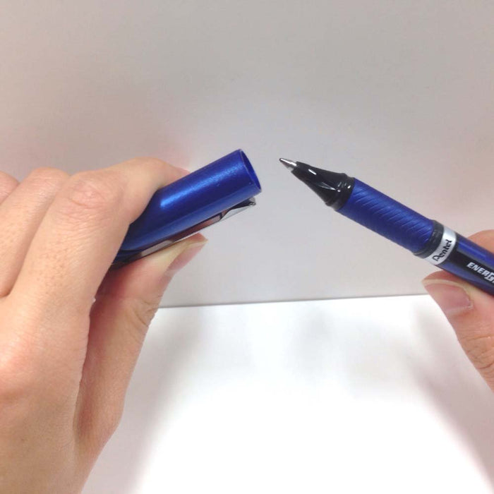Pentel EnerGel Euro Black Gel Ink Ballpoint Pens 0.7mm 5-Pack-Kiichin - The #1 Place for Japanese Goods in Your Hand!