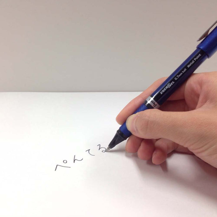 Pentel EnerGel Euro Black Gel Ink Ballpoint Pens 0.7mm 5-Pack-Kiichin - The #1 Place for Japanese Goods in Your Hand!