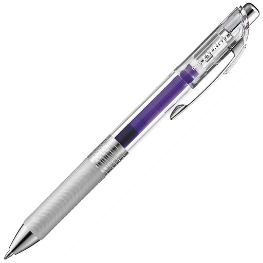Pentel Energel Infree 0.7mm Violet Gel Ink Ballpoint Pen Pack of 5-Kiichin - The #1 Place for Japanese Goods in Your Hand!