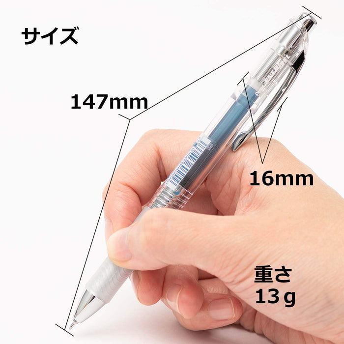 Pentel Energel Infree Gel Ink Ballpoint Pen 0.4mm Blue Black-Kiichin - The #1 Place for Japanese Goods in Your Hand!