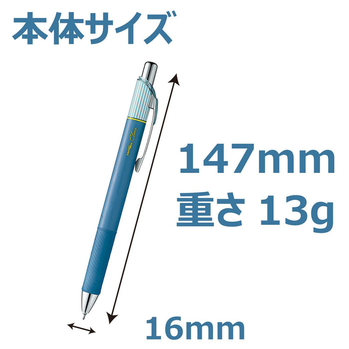 Pentel Energel Klena 04 Gel Ink Ballpoint Pen Blue Black Pack of 10-Kiichin - The #1 Place for Japanese Goods in Your Hand!
