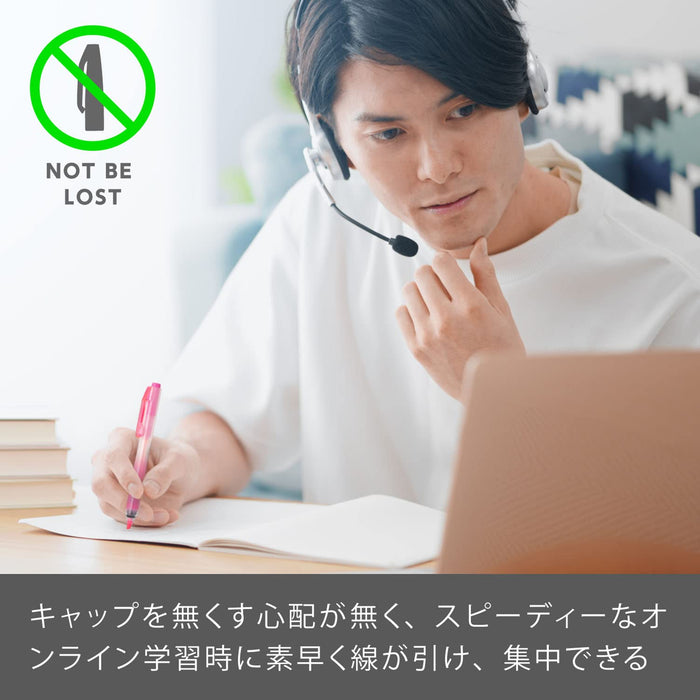 Pentel Retractable Handy Line S Highlighter 3 Color Set - SXNS15-3-Kiichin - The #1 Place for Japanese Goods in Your Hand!