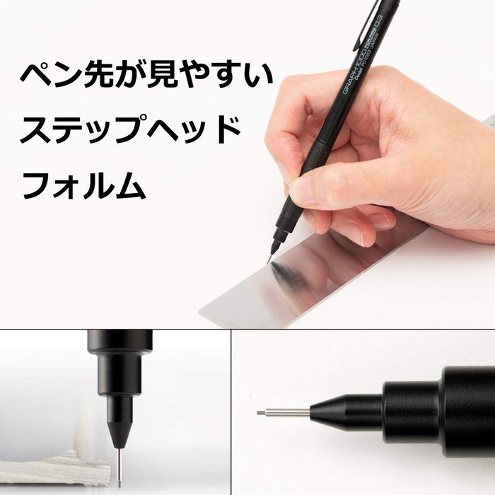 Pentel Pro Graph 1000 Mechanical Pencil 0.3mm Precision Tip-Kiichin - The #1 Place for Japanese Goods in Your Hand!