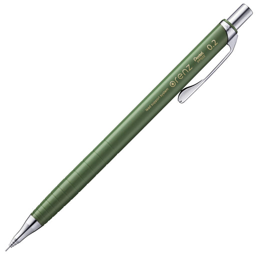 Pentel Orens Xpp502-D2 0.2mm Mechanical Pencil in Khaki Color-Kiichin - The #1 Place for Japanese Goods in Your Hand!