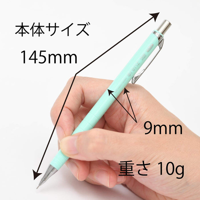 Pentel Orens 03 Mechanical Pencil in Mint Green - Xpp503-Gd Model-Kiichin - The #1 Place for Japanese Goods in Your Hand!