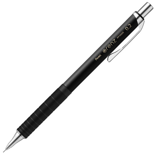 Pentel Orens Black Mechanical Pencil with Metal Grip 02 Xpp1002G2-A-Kiichin - The #1 Place for Japanese Goods in Your Hand!