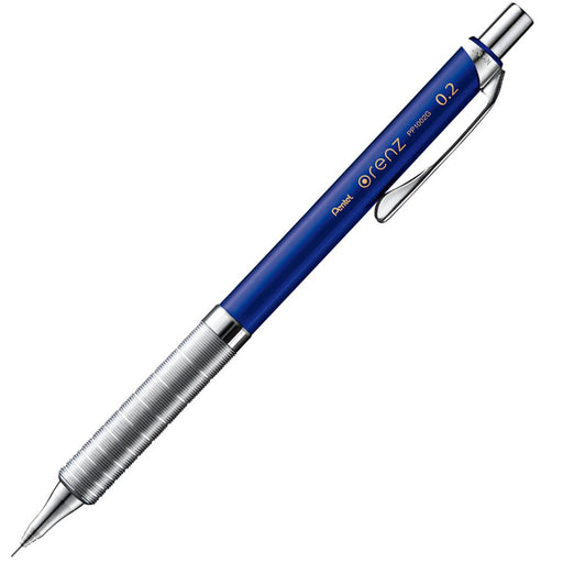Pentel Orens 0.2 Navy Mechanical Pencil with Metal Grip XPP1002G-C-Kiichin - The #1 Place for Japanese Goods in Your Hand!