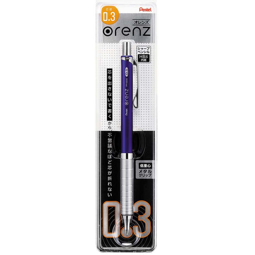 Pentel Orens Metal Grip 0.3mm Mechanical Pencil XPP1003G-C Navy Axis-Kiichin - The #1 Place for Japanese Goods in Your Hand!