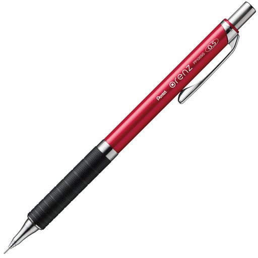 Pentel Orens 0.5 Metal Grip Mechanical Pencil Red - XPP1005G-B-Kiichin - The #1 Place for Japanese Goods in Your Hand!