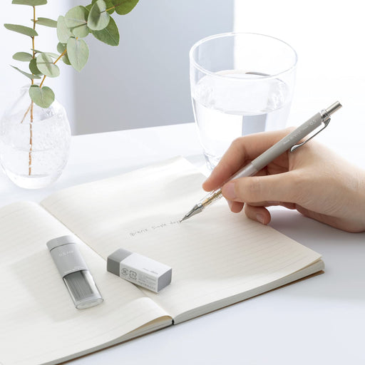 Pentel Orens Simple Days Mechanical Pencil 0.5mm Grey - XPP505-CMWN-Kiichin - The #1 Place for Japanese Goods in Your Hand!