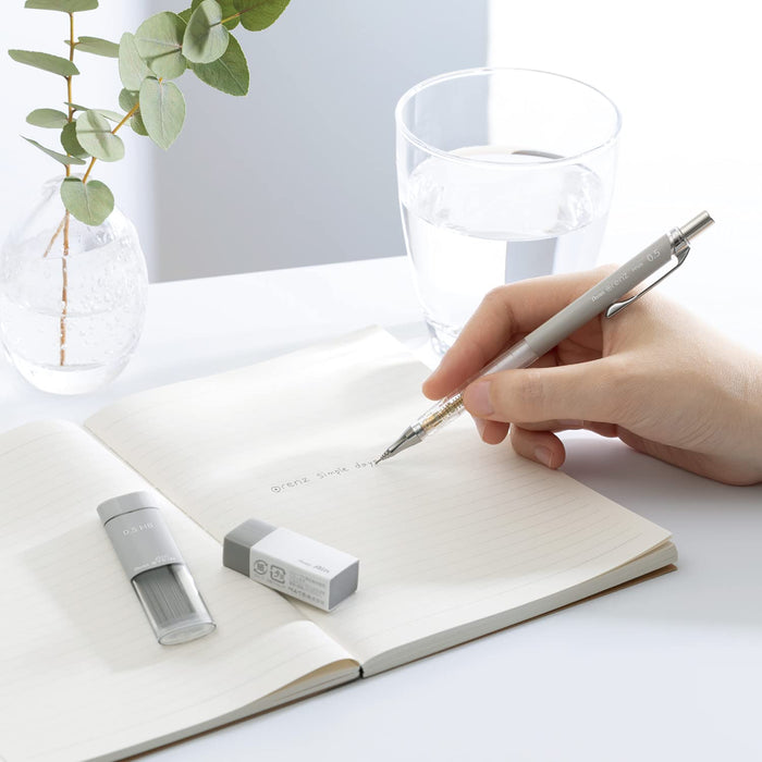 Pentel Orens Simple Days Mechanical Pencil 0.5mm Grey - XPP505-CMWN-Kiichin - The #1 Place for Japanese Goods in Your Hand!