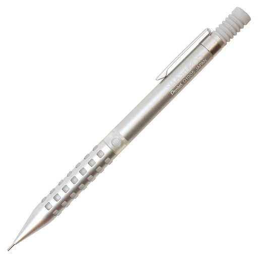 Pentel Smash Works Limited Mechanical Pencil 0.5mm Smart Silver Q1005-PL7-Kiichin - The #1 Place for Japanese Goods in Your Hand!