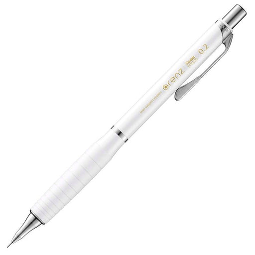 Pentel Orenz Rubber Grip Mechanical Pencil White Shaft 0.2mm - XPP602G-W-Kiichin - The #1 Place for Japanese Goods in Your Hand!
