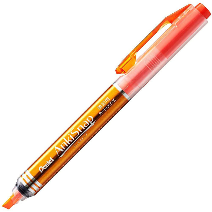 Pentel Ankisnap Memorization Marker SMS1-F in Vibrant Orange-Kiichin - The #1 Place for Japanese Goods in Your Hand!