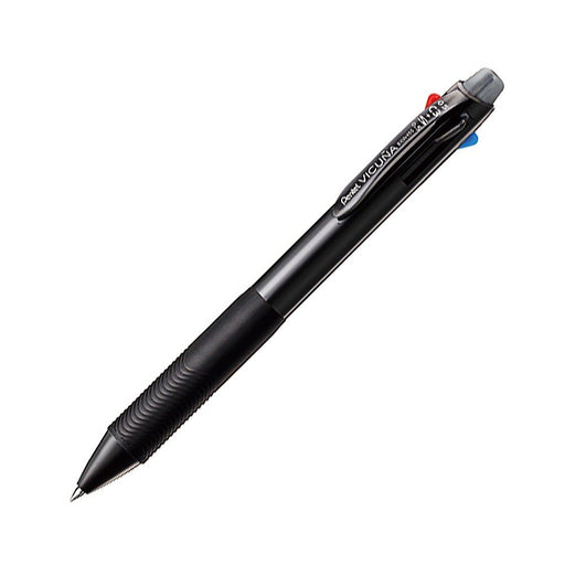 Pentel Vicuna XBXW455A Multifunctional Black Ballpoint Pen-Kiichin - The #1 Place for Japanese Goods in Your Hand!