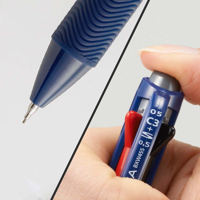 Pentel Vicuna Multifunctional Blue Axis Pen Bxw455C - Versatile Writing Tool-Kiichin - The #1 Place for Japanese Goods in Your Hand!