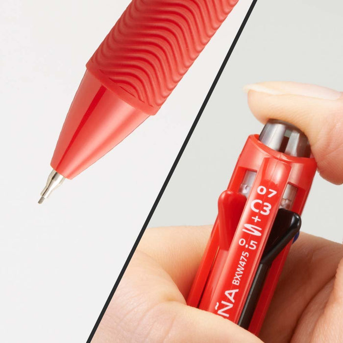 Pentel Vicuna Multifunctional Pen Bxw475B with Red Axle-Kiichin - The #1 Place for Japanese Goods in Your Hand!