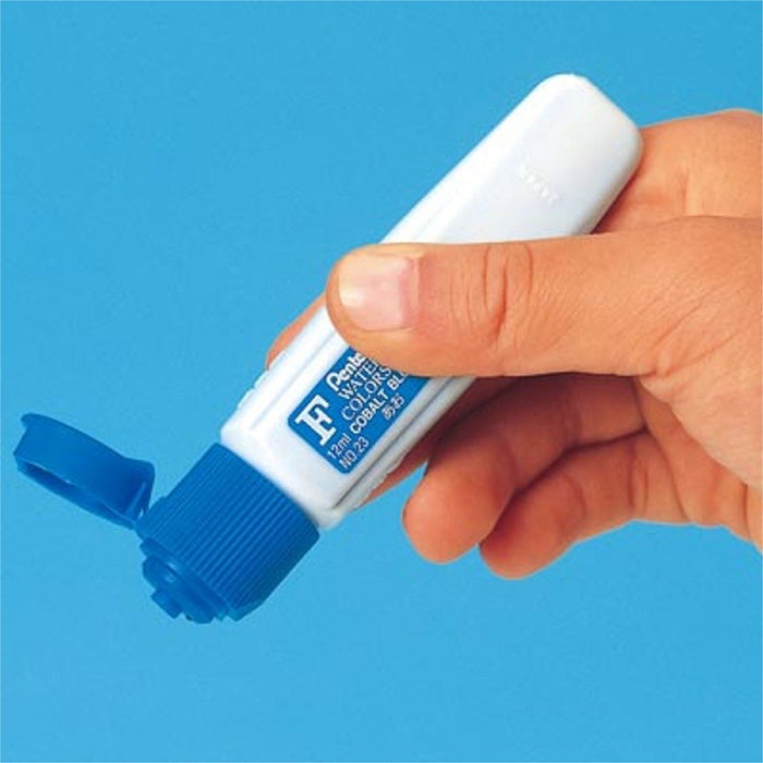 Pentel Watercolor Paint Set Blue F Series Pack of 5-Kiichin - The #1 Place for Japanese Goods in Your Hand!