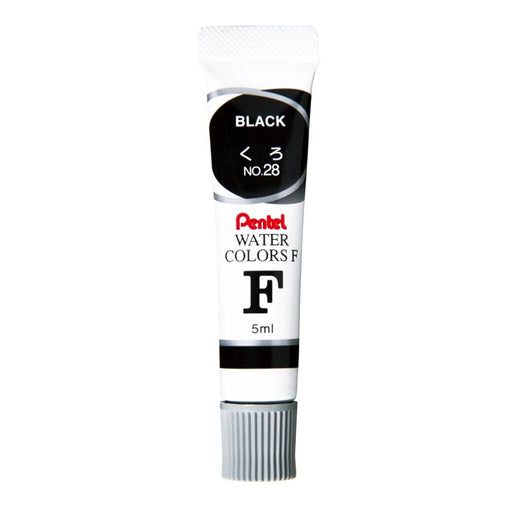 Pentel Watercolor Paint F Set of 10 WFR-T28 Black - Art Essentials by Pentel-Kiichin - The #1 Place for Japanese Goods in Your Hand!