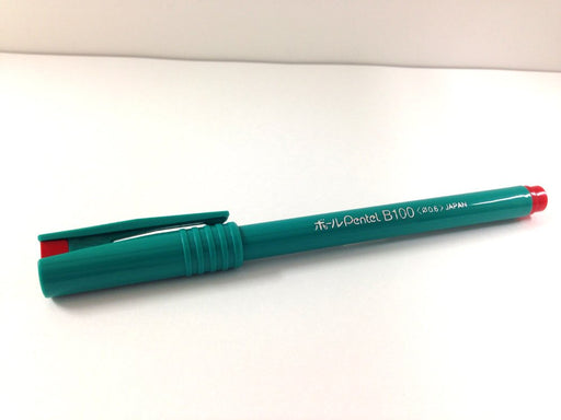 Pentel B100-Bd Red Water-Based Ballpoint Pen Pack of 10-Kiichin - The #1 Place for Japanese Goods in Your Hand!