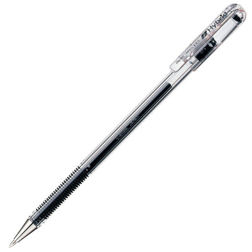 Pentel Hybrid Water-Based 0.5mm Black Ballpoint Pen Pack of 10-Kiichin - The #1 Place for Japanese Goods in Your Hand!
