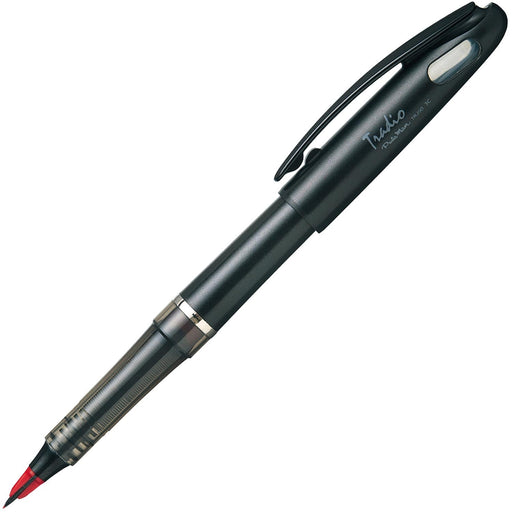 Pentel Tradio Plaman TRJ50-B Red Water-Based Pen Set of 10-Kiichin - The #1 Place for Japanese Goods in Your Hand!