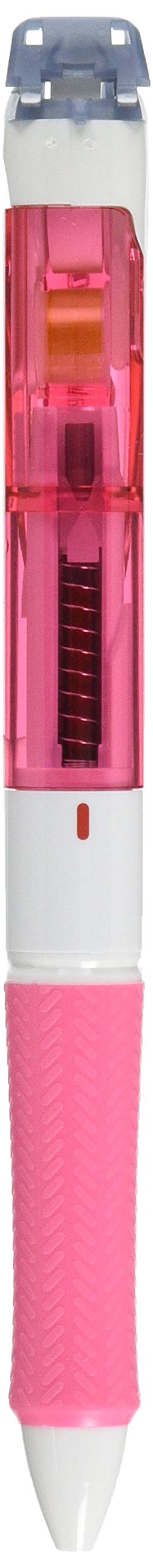 Pilot Acroball White Line 3-Color Ballpoint Pen with Correction Tape Clear Pink Bkaw-60F-Cp-Kiichin - The #1 Place for Japanese Goods in Your Hand!