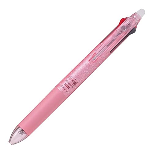 Pilot Frixion Ball 3 Slim 0.5 Pink Mirror 3-Color Ballpoint Pen Erasable Ink-Kiichin - The #1 Place for Japanese Goods in Your Hand!