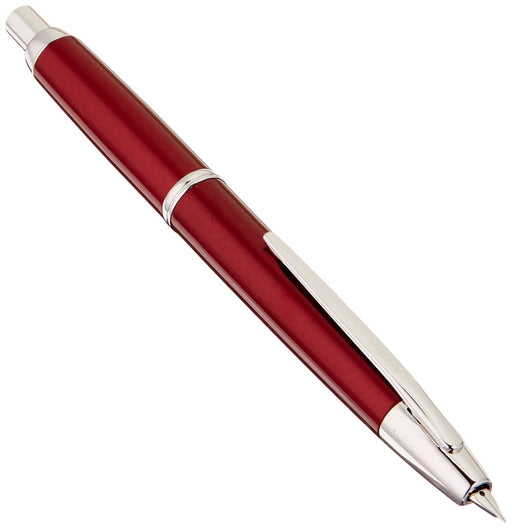 Pilot Decimo Capless Red Fountain Pen with Medium Nib-Kiichin - The #1 Place for Japanese Goods in Your Hand!