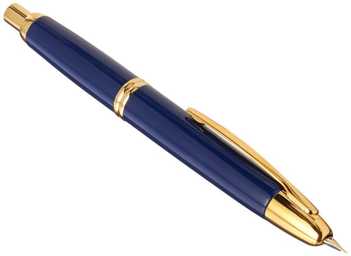 Pilot Capless Dark Blue Medium Point Fountain Pen FC-15SR-DLM-Kiichin - The #1 Place for Japanese Goods in Your Hand!