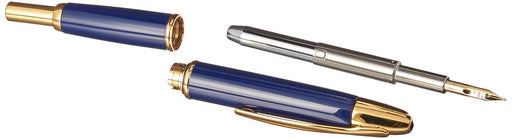 Pilot Capless Dark Blue Medium Point Fountain Pen FC-15SR-DLM-Kiichin - The #1 Place for Japanese Goods in Your Hand!