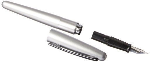 Pilot Cocoon Medium Point Fountain Pen in Silver FCO-3SR-SM Model-Kiichin - The #1 Place for Japanese Goods in Your Hand!