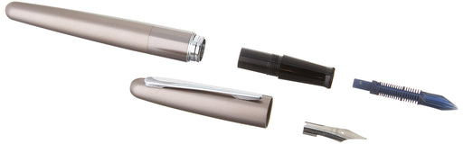 Pilot Cocoon Titanium Medium Point Fountain Pen FCO-3SR-TI-M-Kiichin - The #1 Place for Japanese Goods in Your Hand!