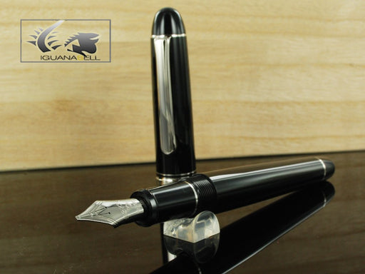 Platinum #3776 Century Music Black Fountain Pen - Platinum Brand-Kiichin - The #1 Place for Japanese Goods in Your Hand!