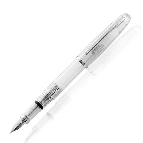 Platinum Balance Shine Medium Point Fountain Pen Crystal PGB-3000A#5-3-Kiichin - The #1 Place for Japanese Goods in Your Hand!